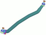 TIE ROD OEM 1671 MM